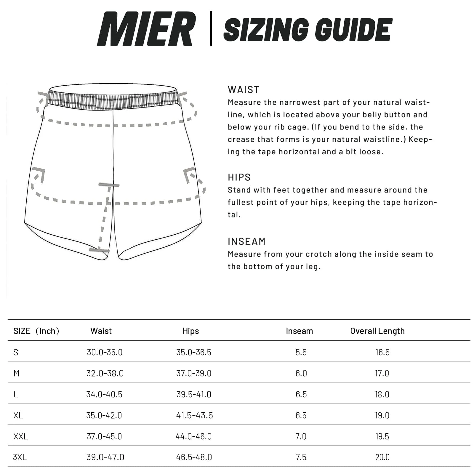 Men's Quick-Dry Athletic Running Shorts without Pockets