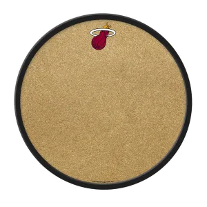 Miami Heat: Modern Disc Cork Board