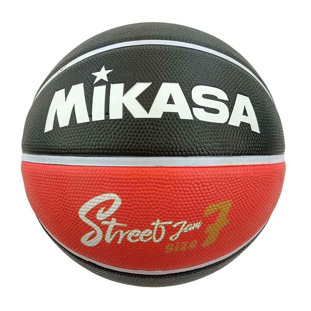 Mikasa Basketball (Black/Red/White)
