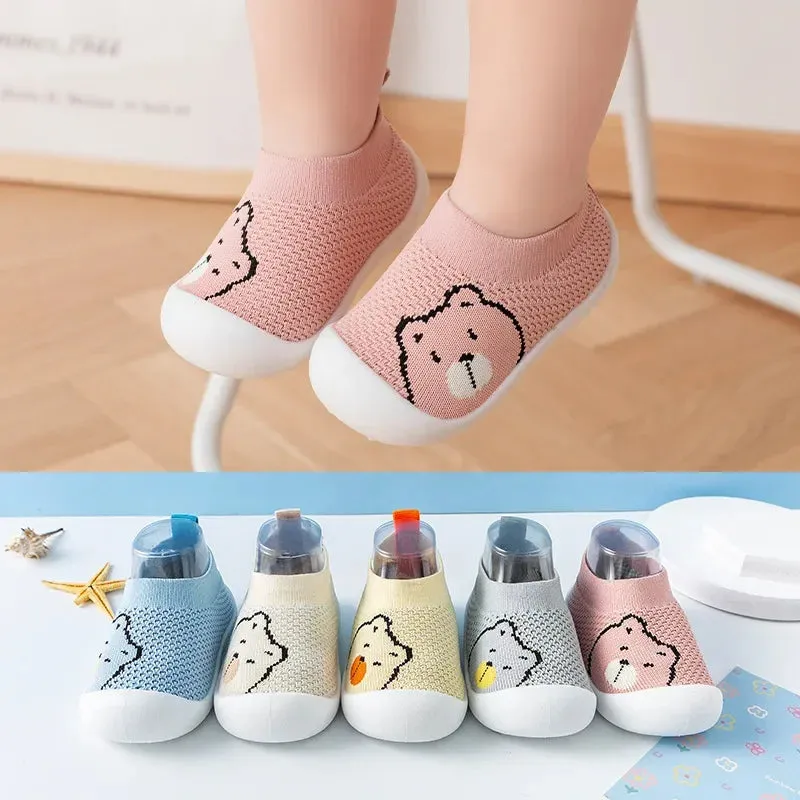 Non-slip Bear First Walkers Shoes