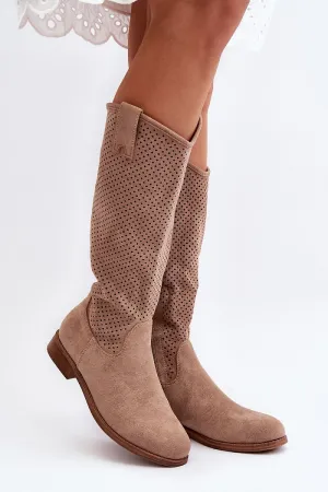 Open-work Boots