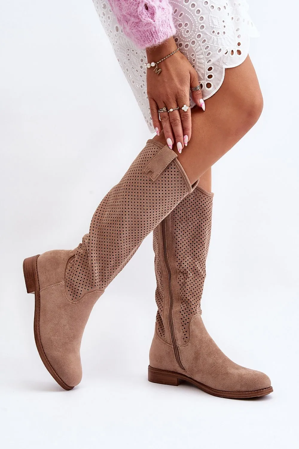 Open-work Boots