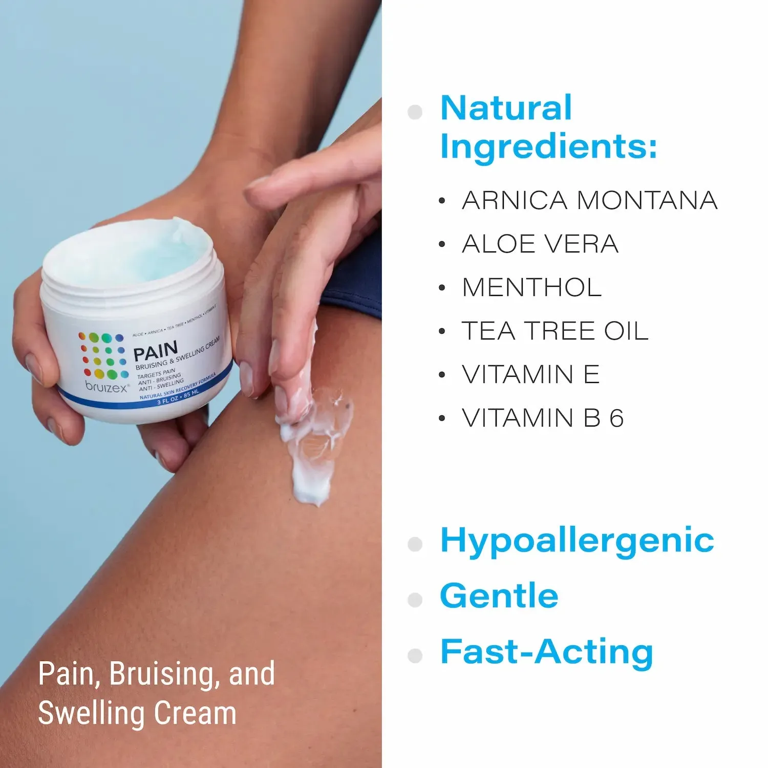 Pain, Bruising & Swelling Cream