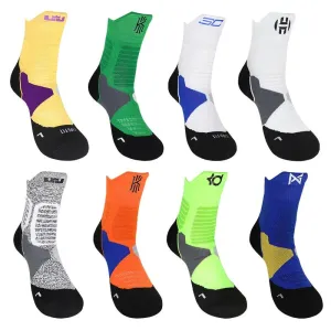 Premium Basketball Socks for Game Training: Ankle Protection, Non-Slip, Wear-Resistant