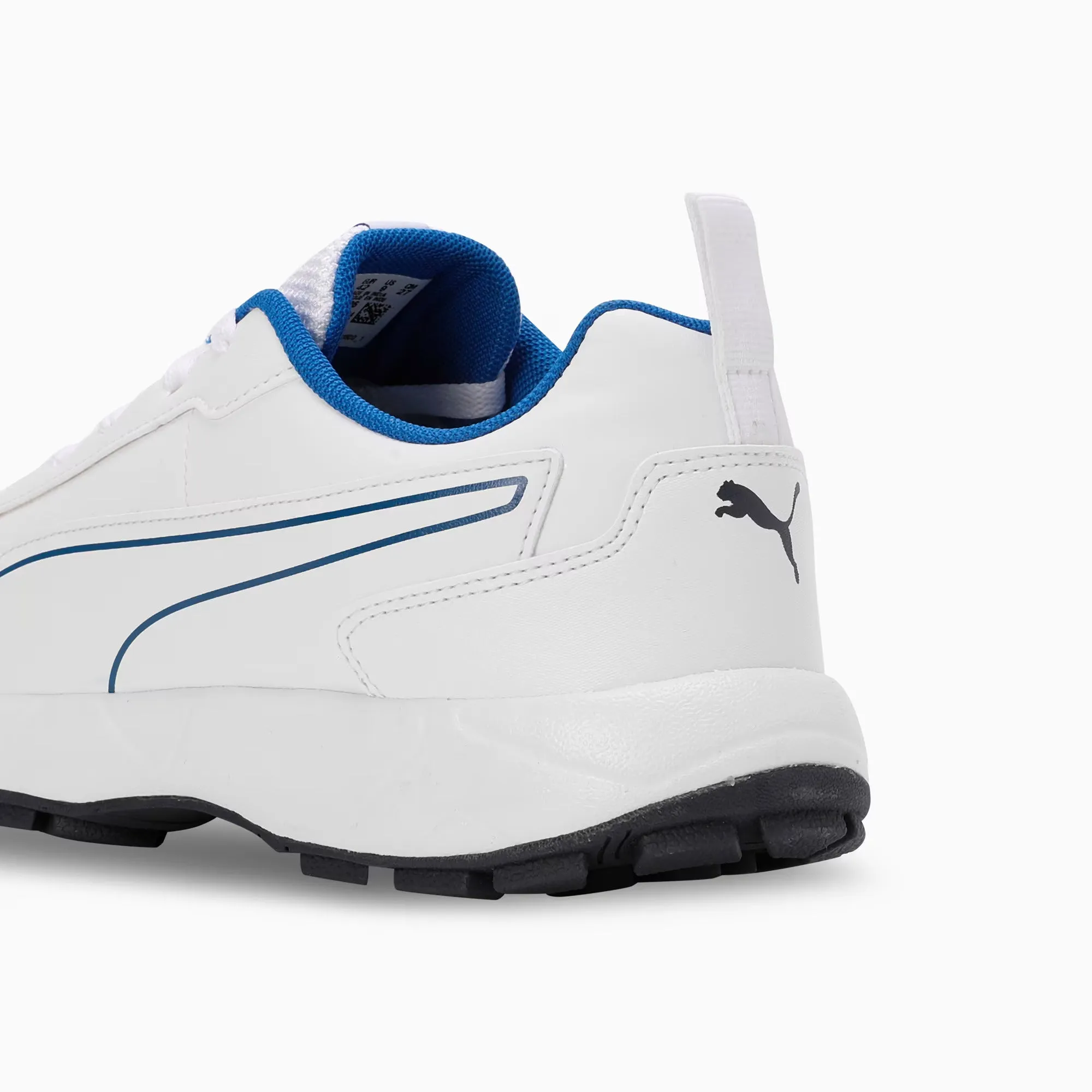 Puma Classicat 10780706 Cricket Rubber Shoes White Navy Royal