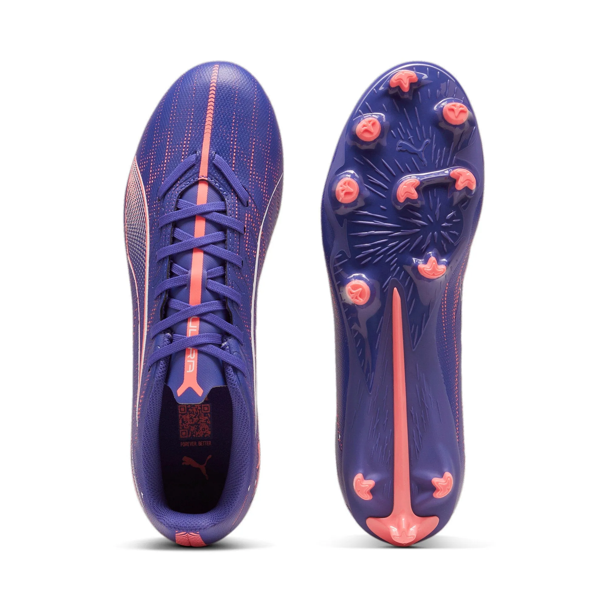 Puma Junior ULTRA 5 PLAY FG/AG Football Boots - Lapis Lazuli