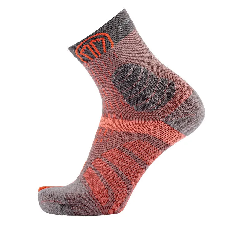 Sidas T-Free Trail Orange & Grey Trail Running Toe Socks