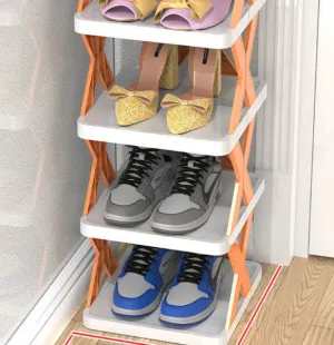 Simple Shoe Rack Folding Shoe Cabinet Storage Multifunctional Shoe Organizer Home Bathroom Dormitory