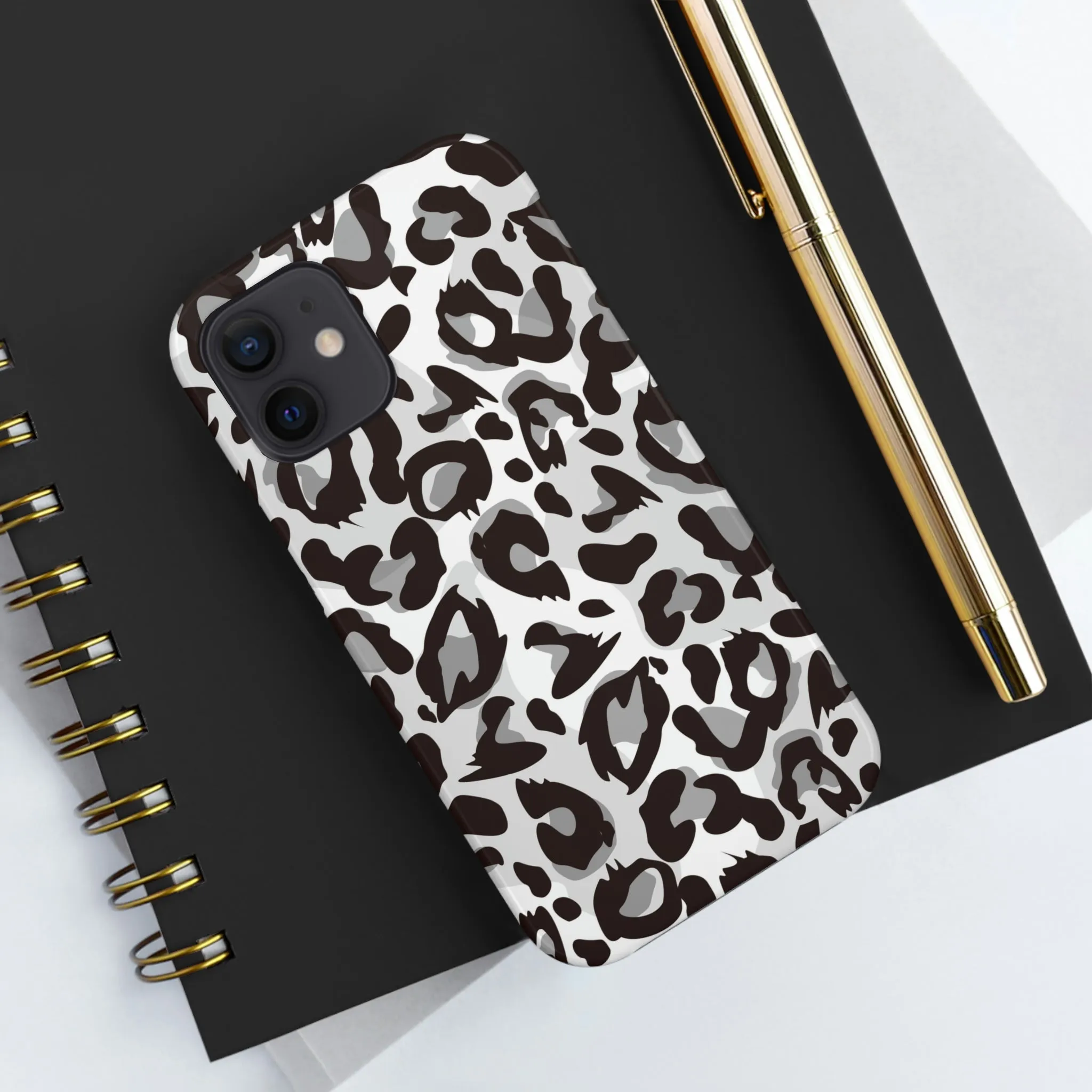Snow Leopard Phone Case