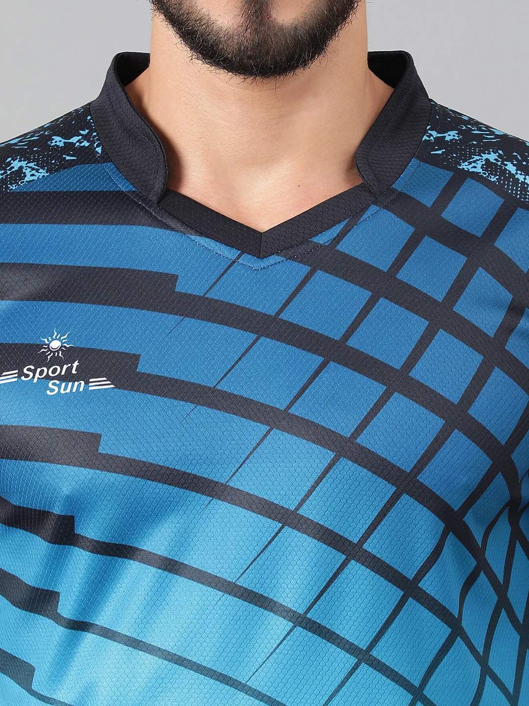 Sports Navy Blue Football Kit For Men