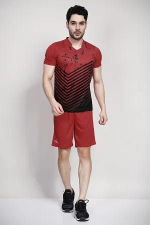 Sports Red Football Kit For Men