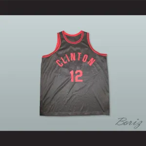 Tiny Archibald 12 Clinton High School Basketball Jersey