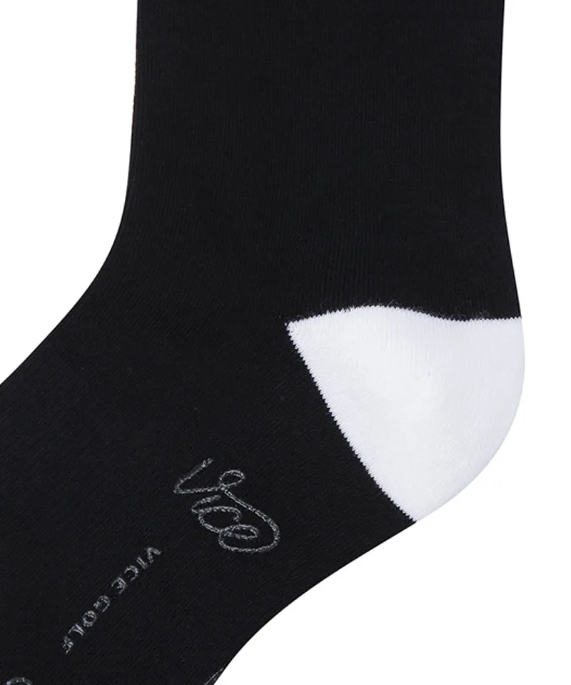 Vice Golf Atelier Women's Liberty Club Knee Socks - Black