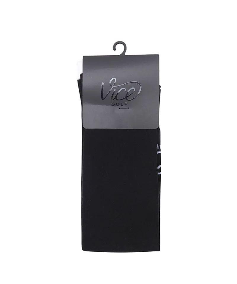 Vice Golf Atelier Women's Liberty Club Knee Socks - Black