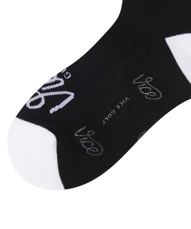 Vice Golf Atelier Women's Liberty Club Knee Socks - Black