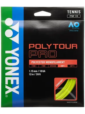 Yonex Polytour Pro 115 18L Tennis Strings